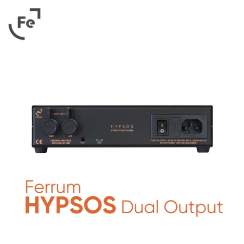 Ferrum HYPSOS 雙接頭輸出 (單一電壓) 混合式電源供應 配DC頭電源輸出線 (50cm) 1條